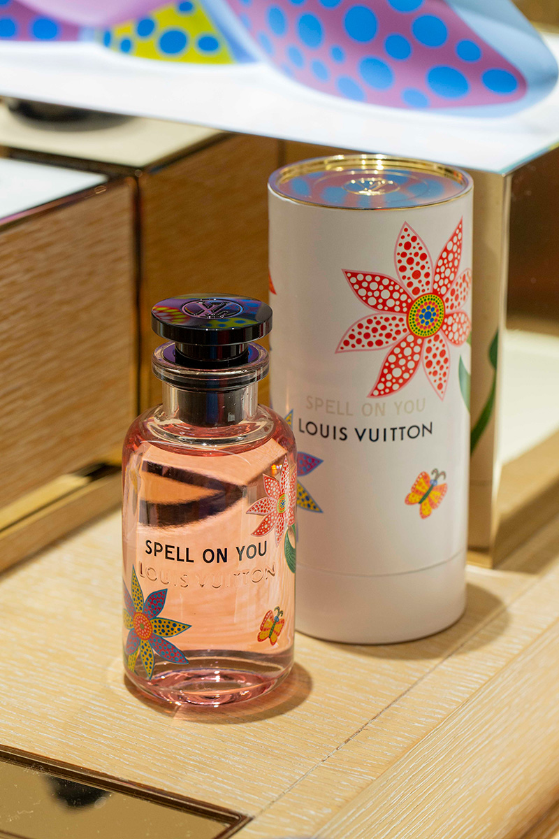 Yayoi Kusama's Iconic Infinity Dots Take Over Louis Vuitton's Fragrances