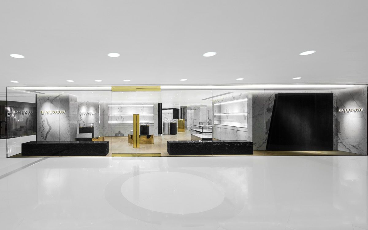Givenchy Opens in Tokyo  Retail interior, Home, House